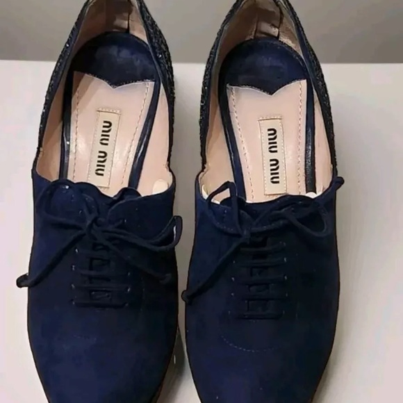 Miu Miu Calzature Donna Oltremare - Picture 5 of 8